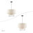 Cruce 3-Light Drum Chandelier-1638324289