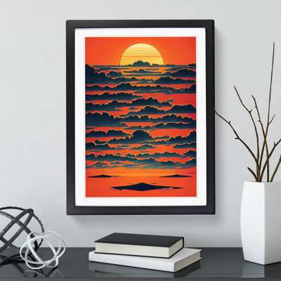 Unusual Sunset View - Wall Art