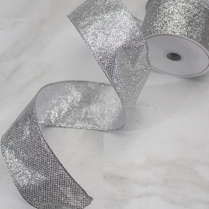 2.5'' Floral Polyester Ribbon