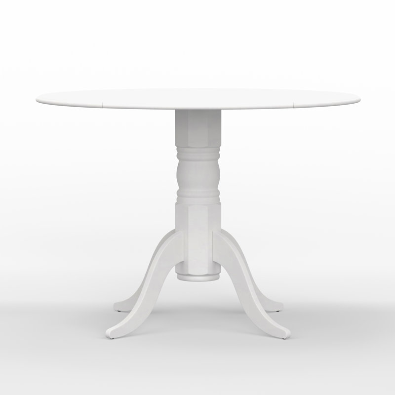 Table de salle à manger Truman, Blanc, Blanc
