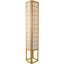 Lampe sur pied colonne 72 "Kamoria