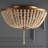 Ohlone Farmhouse Wood Beaded/Metal LED Flush Mount-70777070-123703378
