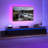 Extendable Tv Stand With Led Lights, Modern Reversible Tv Console