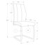 Ensemble de 2 chaises de salle à manger latérales Liam, similicuir capitonné, base en porte-à-faux-112864116-101190919