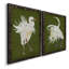 Heron Plumage I-Premium, toile encadrée - prête à être accrochée-451749675-451749678