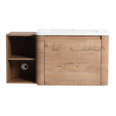 Ensemble de meuble-lavabo mural Ishiro Contemporary
