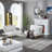 Convertible sofa bed-1262961433