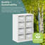 Organisateur de rangement pour casiers EdQ Essentials-59132003