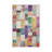 Riebe Patchwork Machine Made Flatweave Polyester Area Rug in Gray/Green/Purple-1551336050