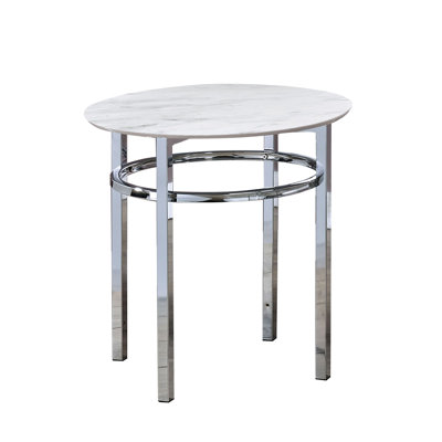 Table basse Olvan avec finition blanche