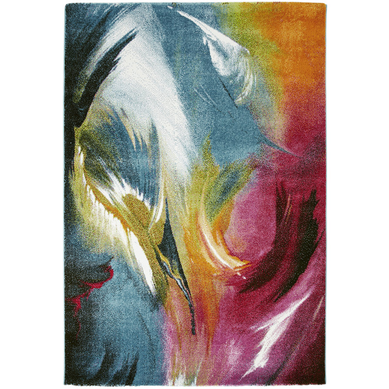Abstract Area Rug, Rectangular 120 x 170cm