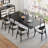 Otho Modern 63" to 94" Extendable Rectangular Dining Table For 6-10-30345566