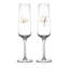 Mikasa "All My Love" and"All My Life" Champagne Flute Set of 2