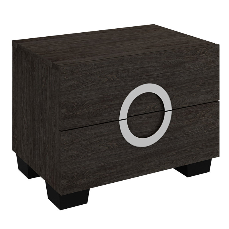 24'' W Nightstand, Gray