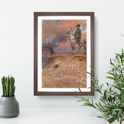 Napoleon by Wojciech Kossak - Picture Frame Painting
