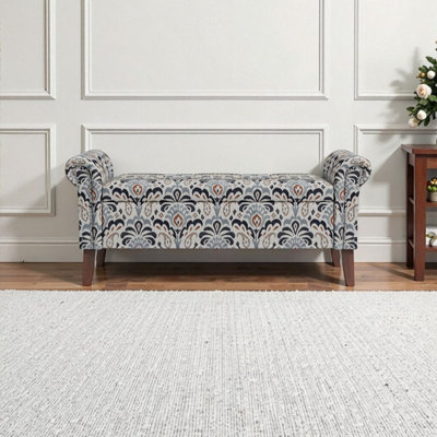Conrad Engineered Hardwood Frame Polyester Fabric Storage Ottoman Bench by Red Barrel Studio