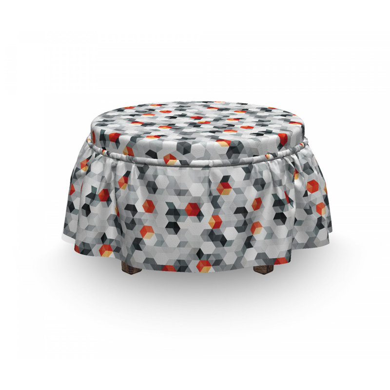 Housse pour hexagonales et cubes repose-pieds