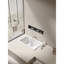 Baignoire encastrée rectangulaire en acrylique avec drain réversible 59 po Kingston Eden