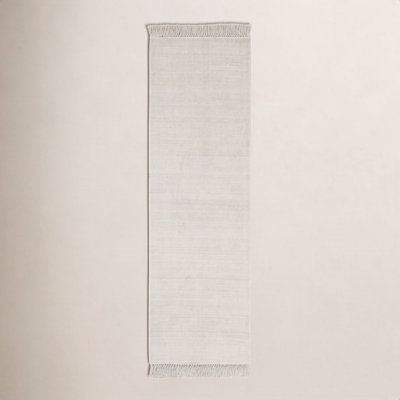 Liska White Hand-Loomed Rug