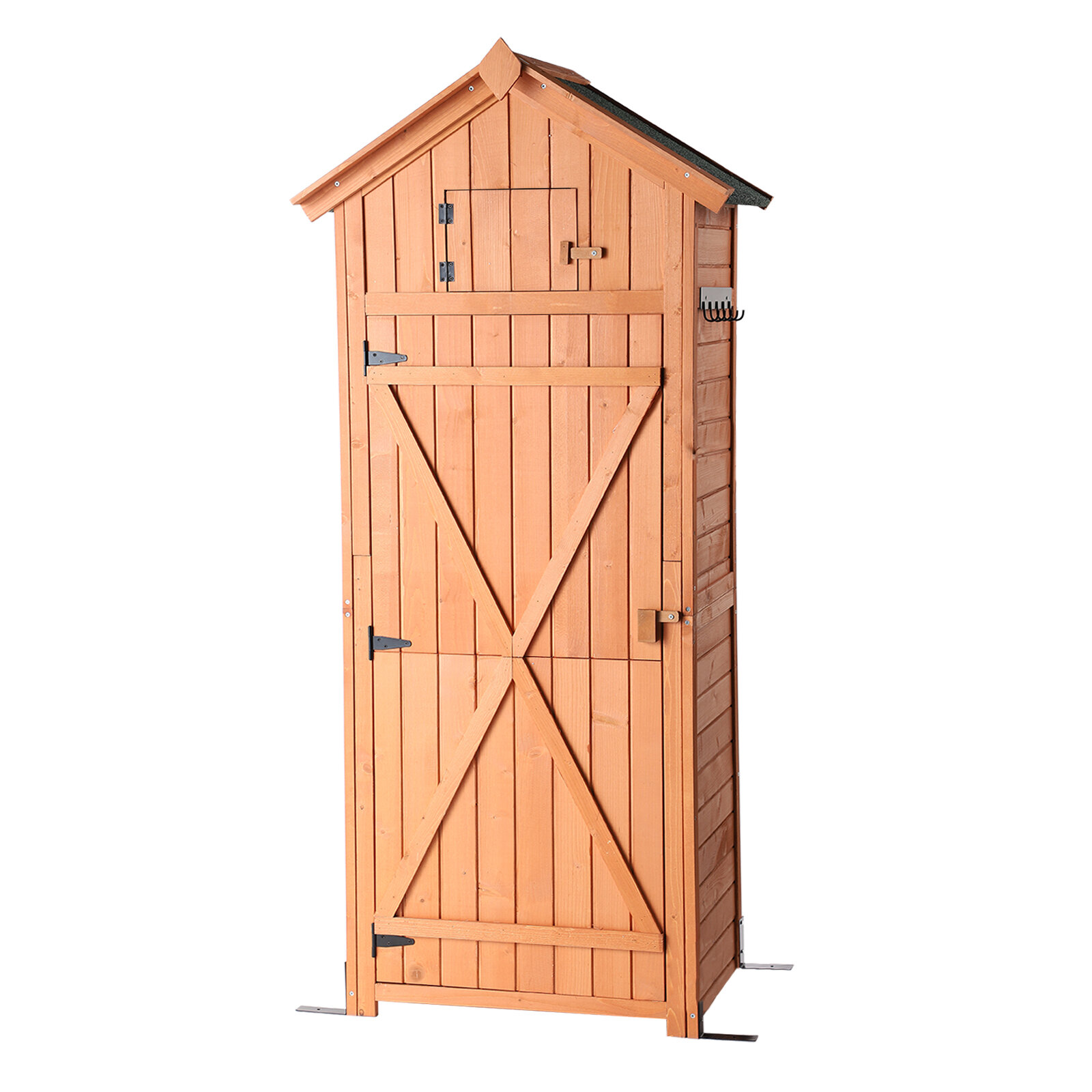 2 ft. 8.25 in. X 2 ft. 1.5 in X 6 ft. Resin Vertical Storage Shed