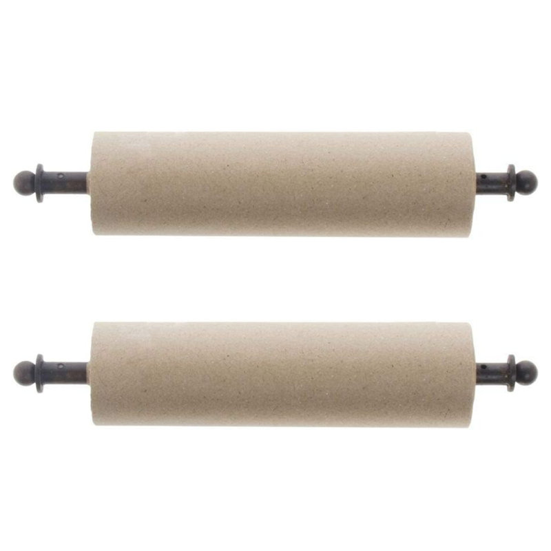  Replacement Note Roll 8" W – 50 ft Brown Kraft Paper Refill for Hanging Note Roll, Set Of 2