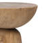 Balak Solid Wood Pedestal End Table-334697338