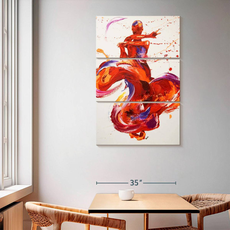 Enn Jazz, 65" H x 42" W