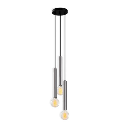 Luminaire suspendu en cuivre à 3 lumières Raglin