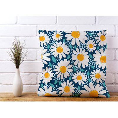 Laurelai Floral Square Cushion