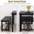 Theoline 2 - Person Four Leg Dining Set-1308326514