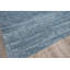 Rectangle Plush Solid Color Hand-Knotted Wool Area Rug in Gray-257497311