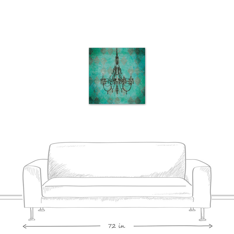 « bleu lustre », reproduction d’impression sur toile tendue