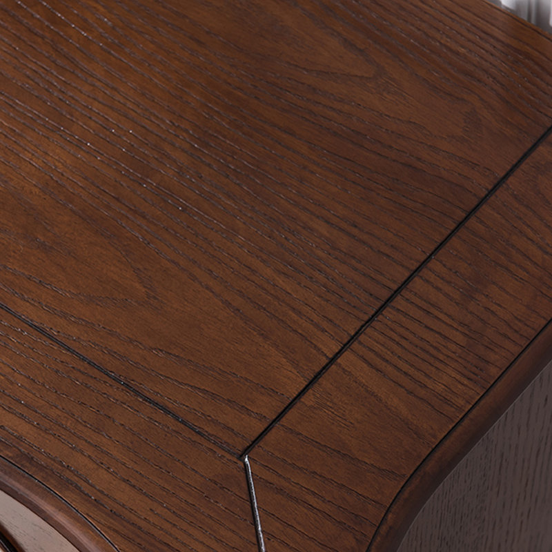Armoire de rangement simple, Noyer
