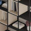 Vale Modern Metal Frame Multi-Purpose Bookshelf & Storage Unit-689490856
