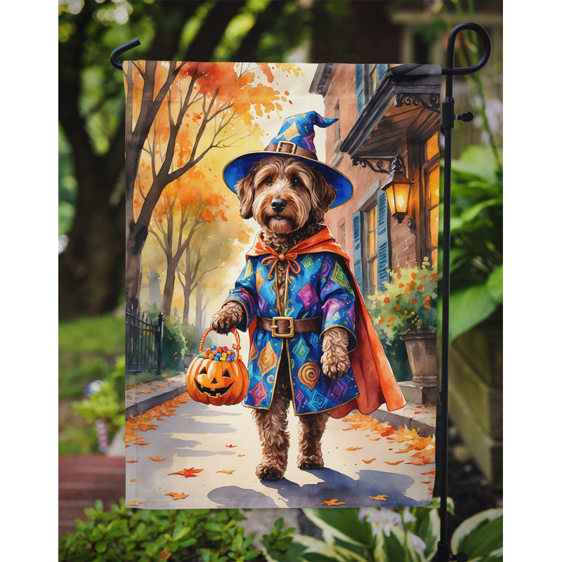 Drapeau du jardin Mastiff, Chocolat Labradoodle