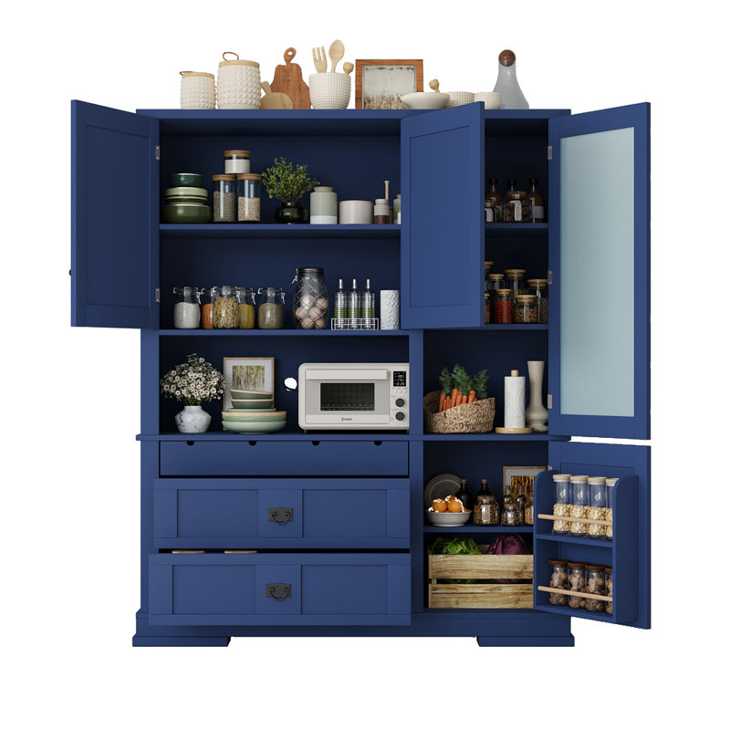 Large Kitchen Pantry, Blue