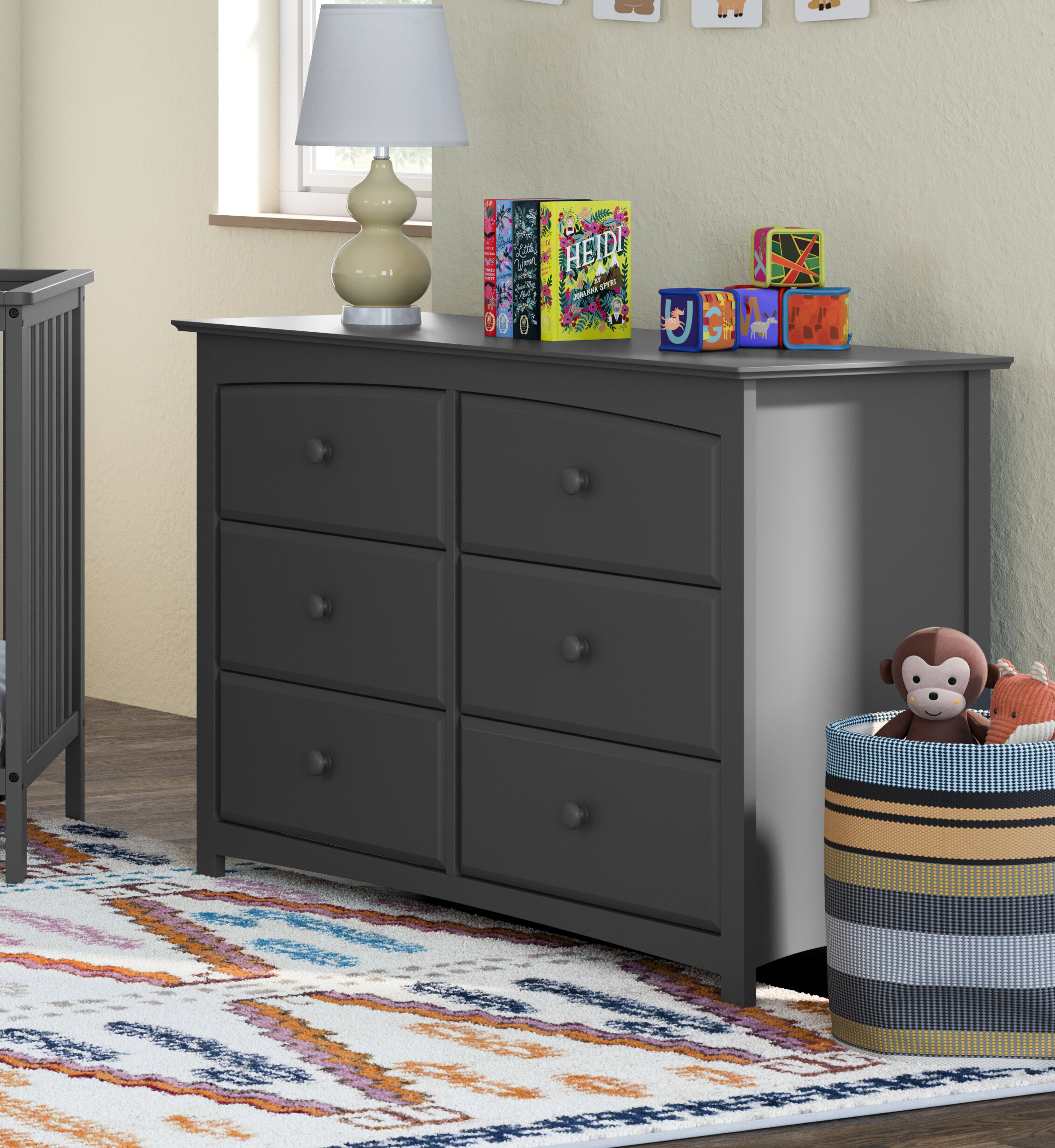 Storkcraft kenton outlet 6 drawer dresser