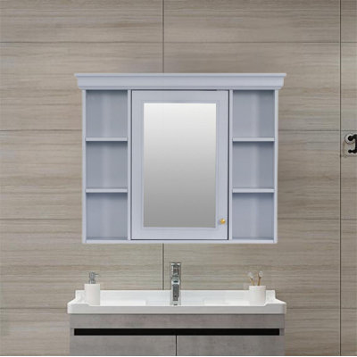 Sprage 35.55 " W X 28.75 " H Framed Medicine Cabinet with Mirror