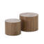 Ensemble de 2 tables d'appoint, tables basses, tables de bout et repose-pieds-1697082191