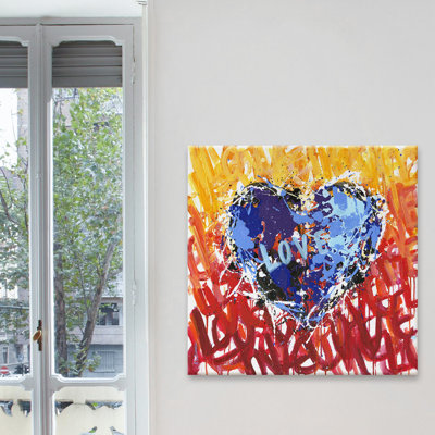 « désordre love », reproduction d’art sur toile tendue