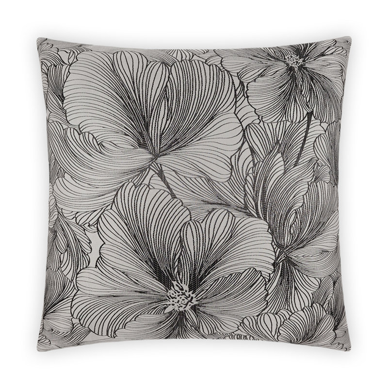 Coussin décoratif Delhi, Fumée, Square 22"