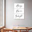 Plaque murale Kema Kiss Me Goodnight-108610841
