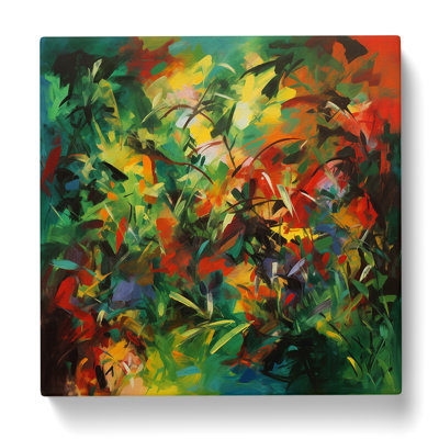 Jungle Abstract Expressionism - No Frame Print