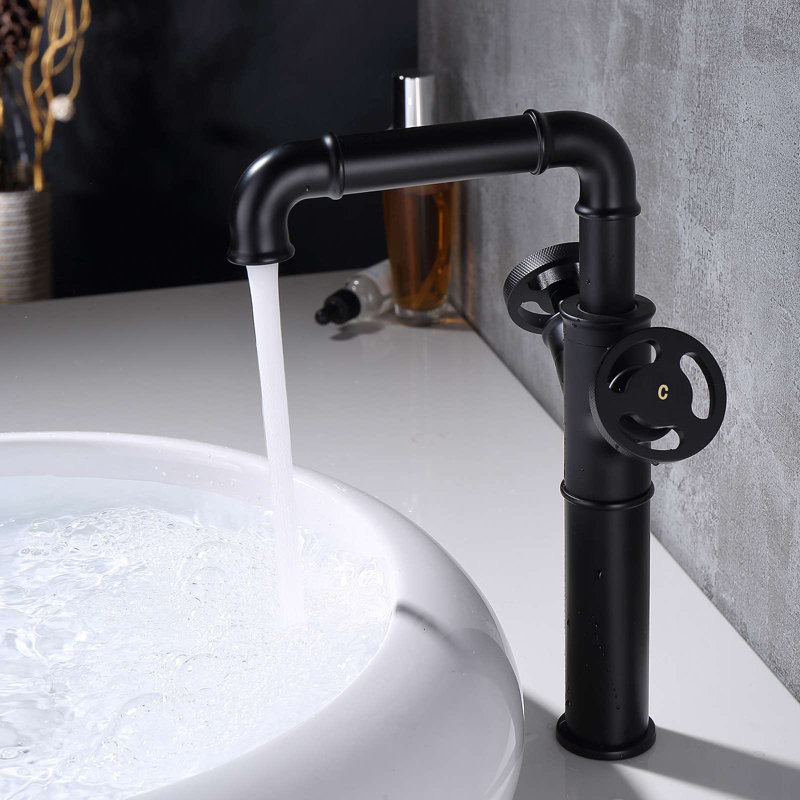 Single-Hole 2-handle Bathroom Faucet
