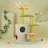 4 Tiers Cat Tree with Condons,Perch,Scratching Posts