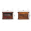 Table de chevet murale en bambou