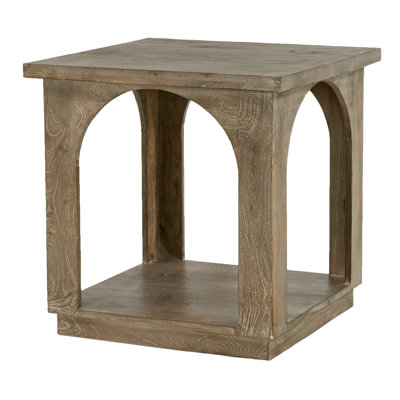 Ravenden Solid Wood End Table In North Creek Brown