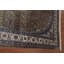 Tapis vert floral traditionnel 6 x 9