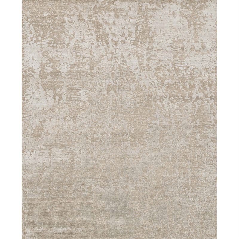 Cyrus Viscose Abstract Indoor Rug, Rectangle 2' x 3'