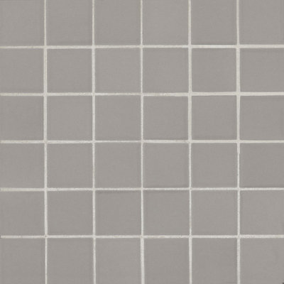 True 2 in. x 2 in. Grid Glazed Porcelain Tile